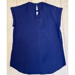 Express Navy Blue Blouse / Size Large /  Sku0004
